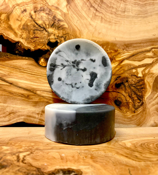 Natural Body Bar: Charcoal & White Oud