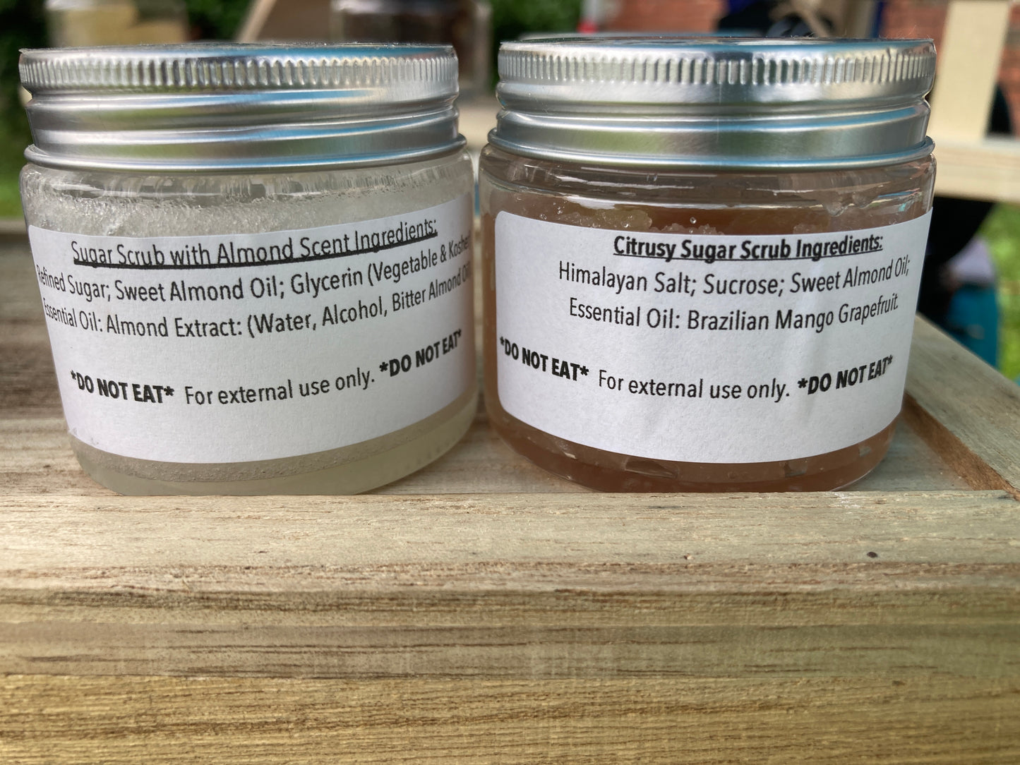 Natural Sugar Scrub