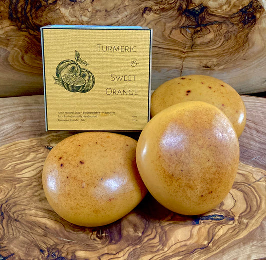 Turmeric & Orange Face Bar